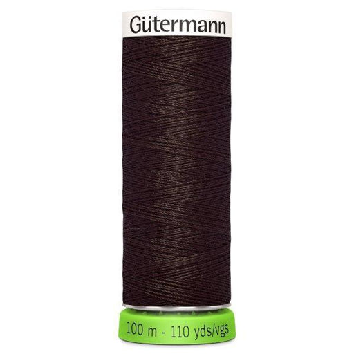 Gutermann Recycled Thread | Colour 696 Dark Brown from Jaycotts Sewing Supplies
