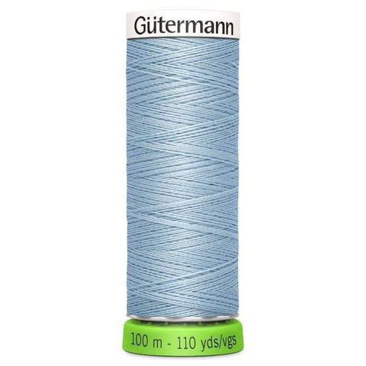 Gutermann Recycled Thread 100m, Colour 75 Pale Blue from Jaycotts Sewing Supplies