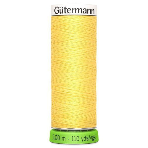 Gutermann Recycled Thread 100m, Colour 852 Yellow from Jaycotts Sewing Supplies