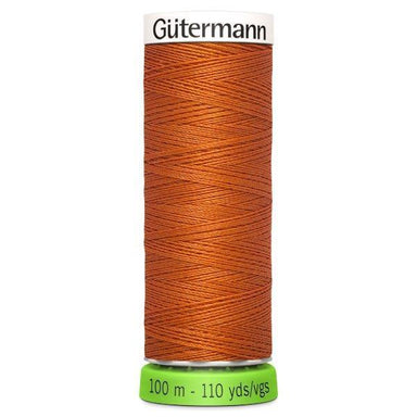 Gutermann Recycled Thread 100m, Colour 982 Orange from Jaycotts Sewing Supplies