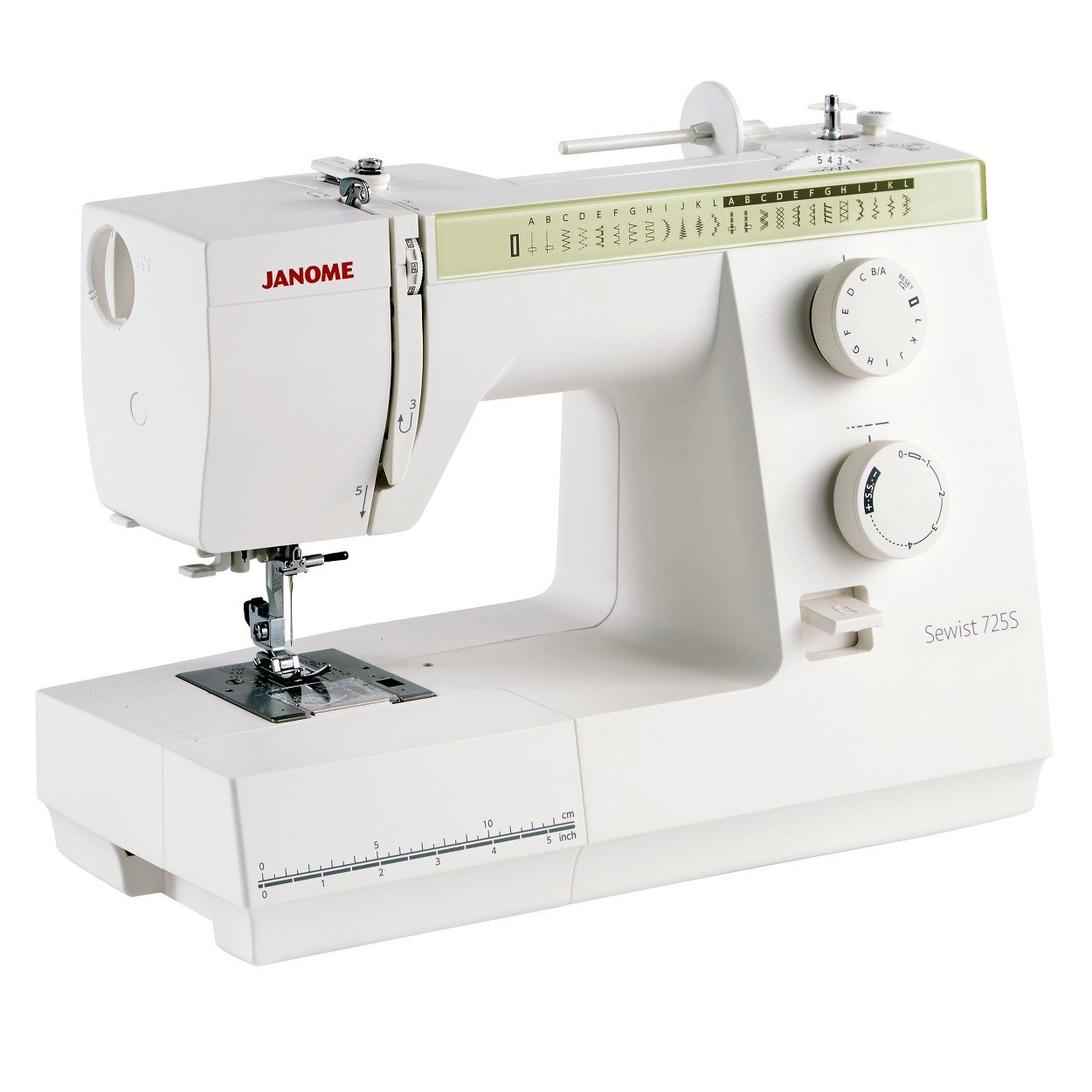 Janome Sewist 725S sewing machine from Jaycotts Sewing Supplies