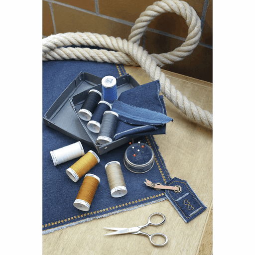 Gutermann Professional Jeans Thread set with Needles from Jaycotts Sewing Supplies