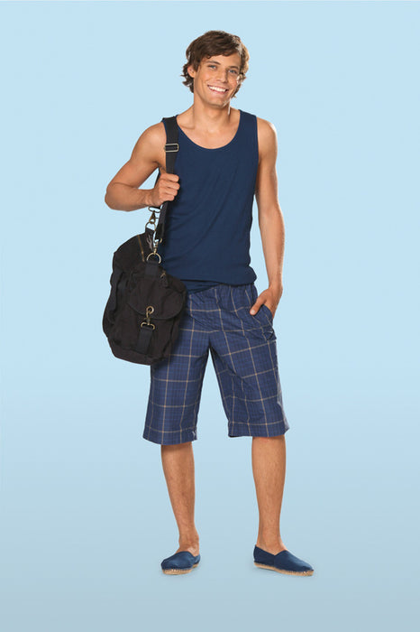 Burda 7381 Mens' Shorts Pattern | Easy from Jaycotts Sewing Supplies