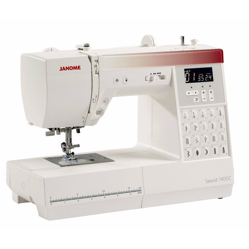 Janome Sewist 740DC sewing machine from Jaycotts Sewing Supplies