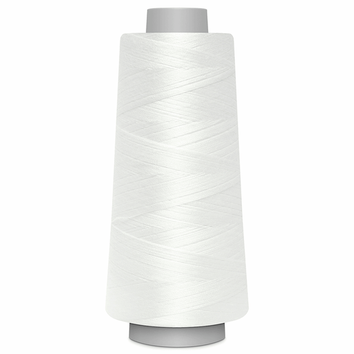 Gutermann TOLDI-LOCK Overlock Thread, White, 2500m from Jaycotts Sewing Supplies