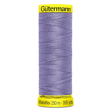 Gutermann Maraflex Stretchy Sewing Thread 150m colour 158 Lilac from Jaycotts Sewing Supplies