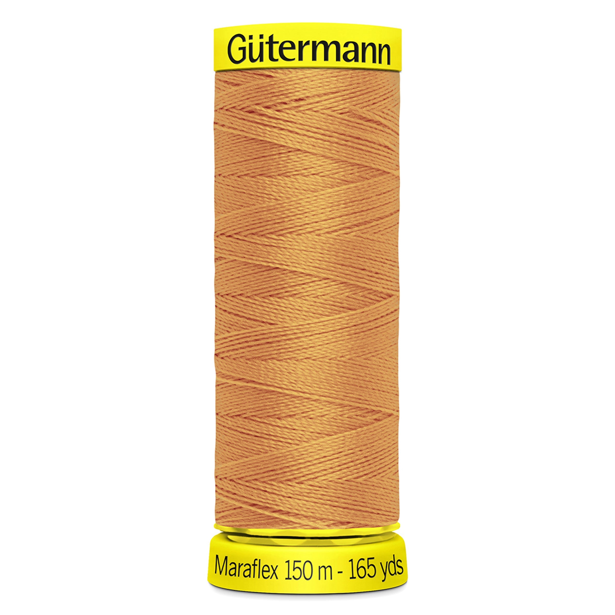 Gutermann Maraflex Stretchy Sewing Thread 150m colour 300 Apricot from Jaycotts Sewing Supplies