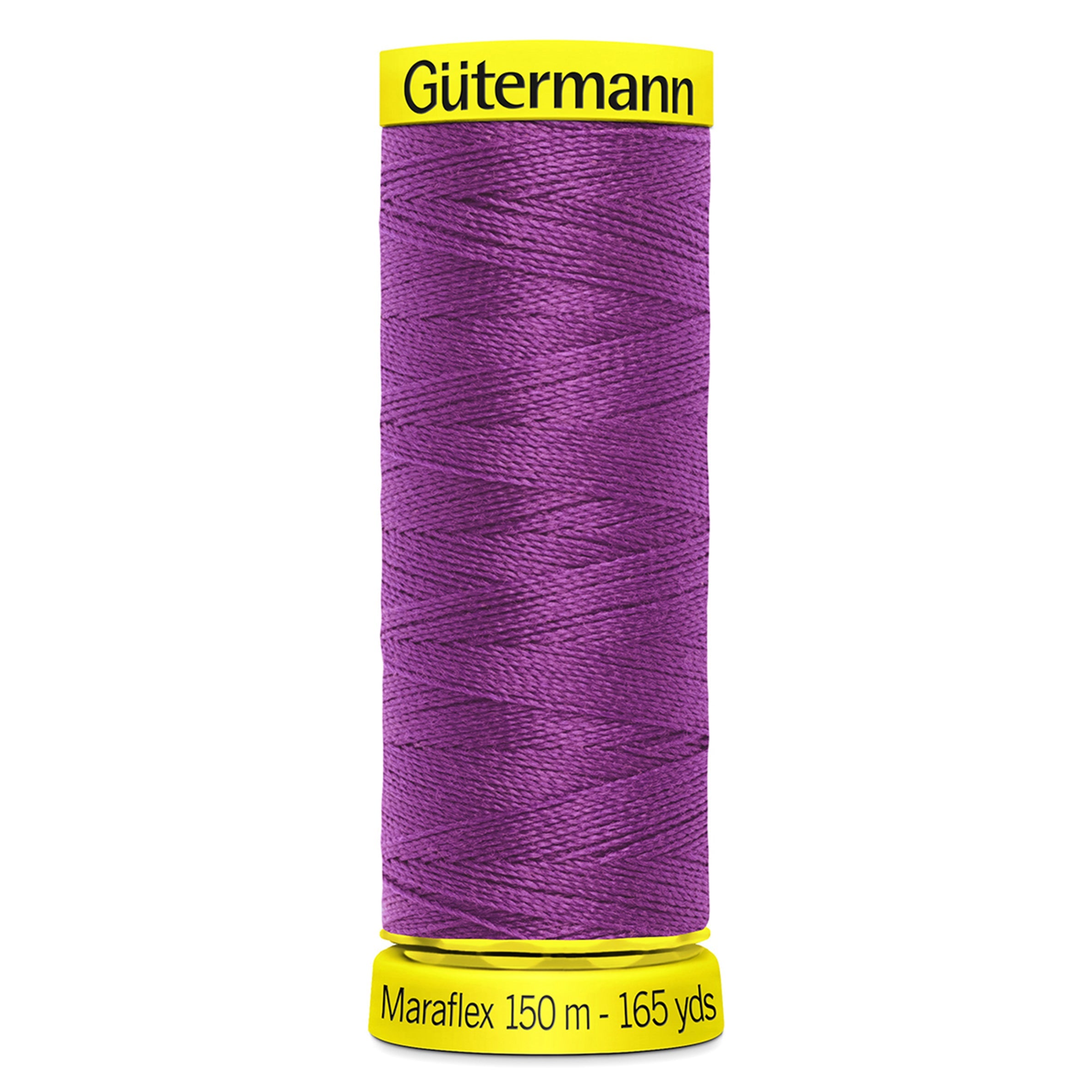Gutermann Maraflex Stretchy Sewing Thread 150m colour 321 Dark Cerise from Jaycotts Sewing Supplies