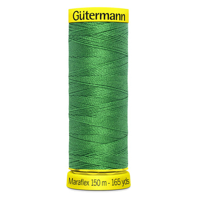 Gutermann Maraflex Stretchy Sewing Thread 150m colour 396 Emerald from Jaycotts Sewing Supplies