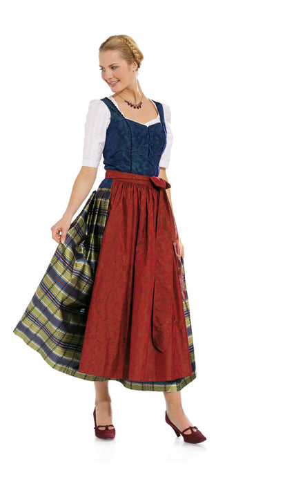 Burda 7870 Dirndl Dress pattern from Jaycotts Sewing Supplies