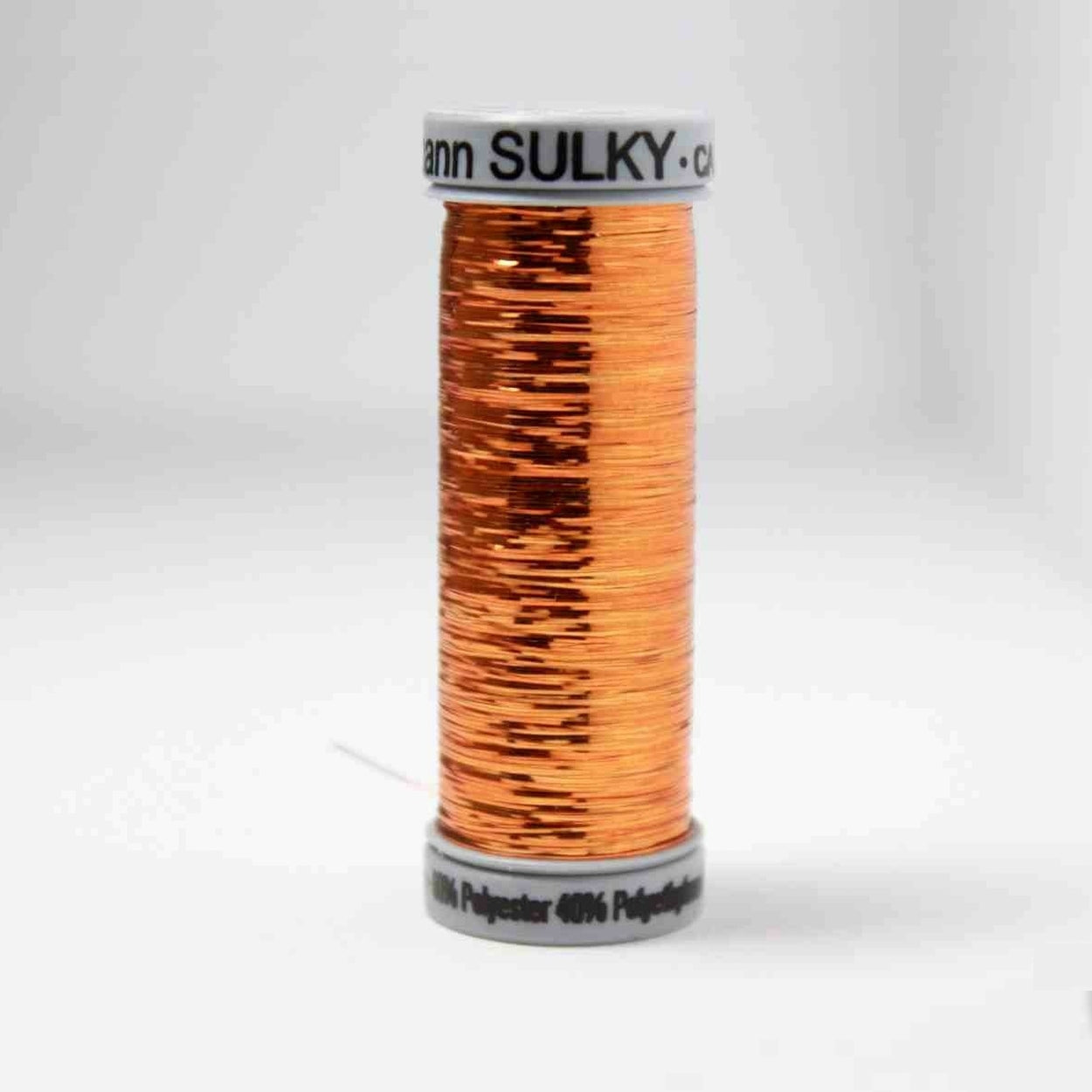 Sulky Sliver Metallic Embroidery Thread 8006 Copper from Jaycotts Sewing Supplies