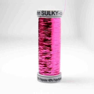 Sulky Sliver Metallic Embroidery Thread 8013 Fuchsia from Jaycotts Sewing Supplies