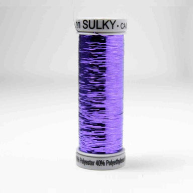 Sulky Sliver Metallic Embroidery Thread 8050 Purple from Jaycotts Sewing Supplies