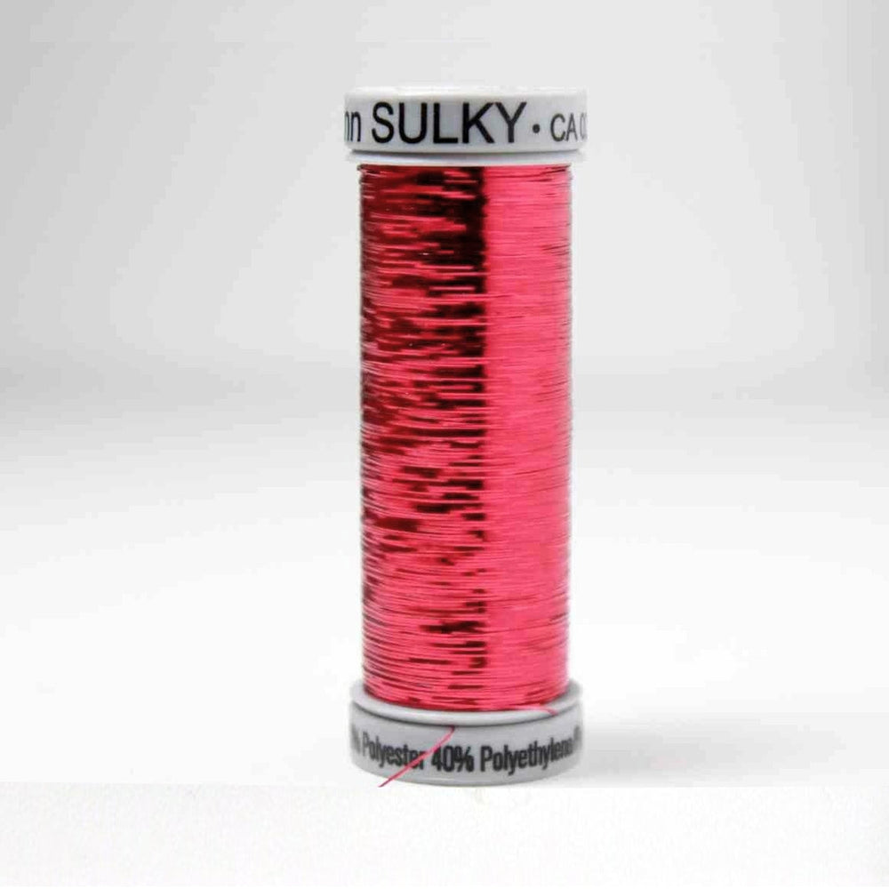 Sulky Sliver Metallic Embroidery Thread 8054 Red from Jaycotts Sewing Supplies
