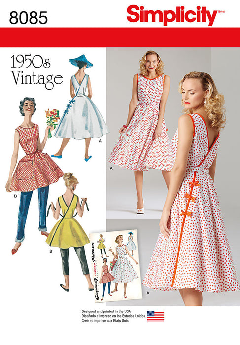 S3085 Pattern Simplicity Sewing Pattern 8085 — jaycotts.co.uk - Sewing Supplies
