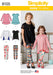 Simplicity Pattern 8105 Easy-to-Sew knit tunic + leggings from Jaycotts Sewing Supplies