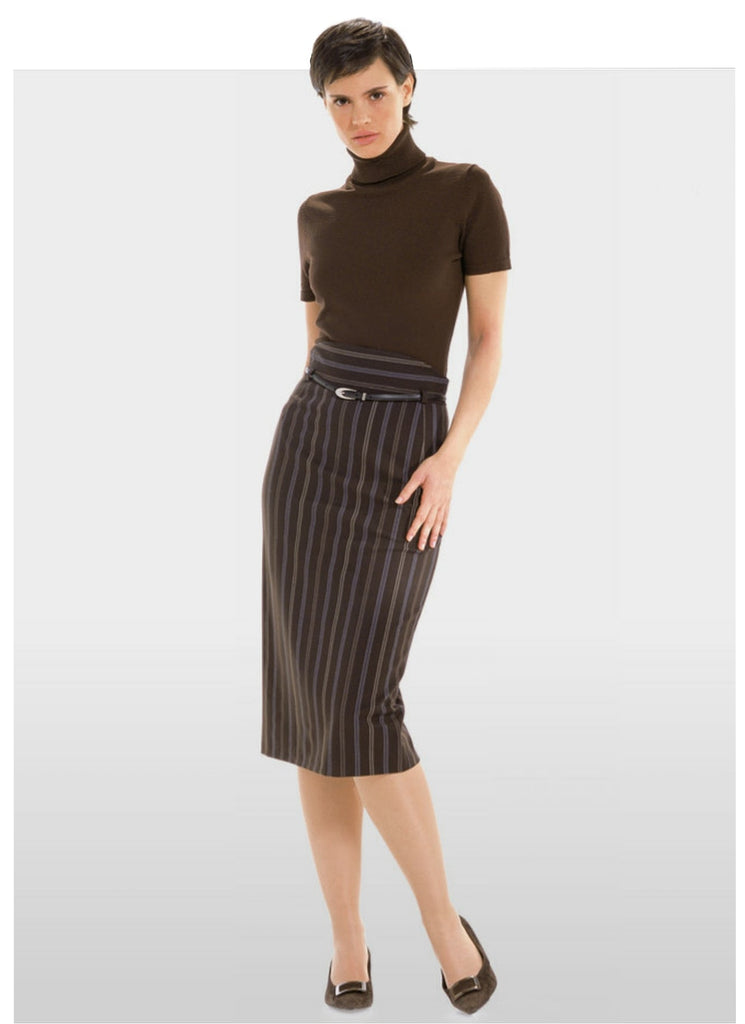 The Slapdash Sewist: Burda 01-2009-112, Corset Waist Pencil Skirt