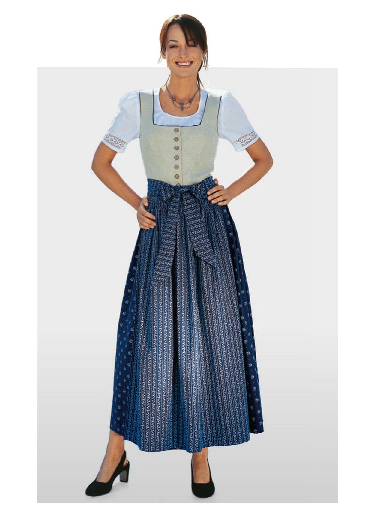 BD8448 Misses Dirndl Dress pattern from Jaycotts Sewing Supplies