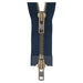 YKK Open End Zip - TWO WAY METAL - Colour 560 NAVY from Jaycotts Sewing Supplies