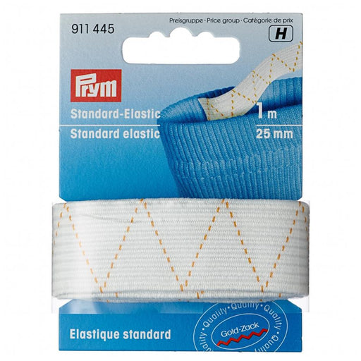 Prym Standard Elastic - White from Jaycotts Sewing Supplies