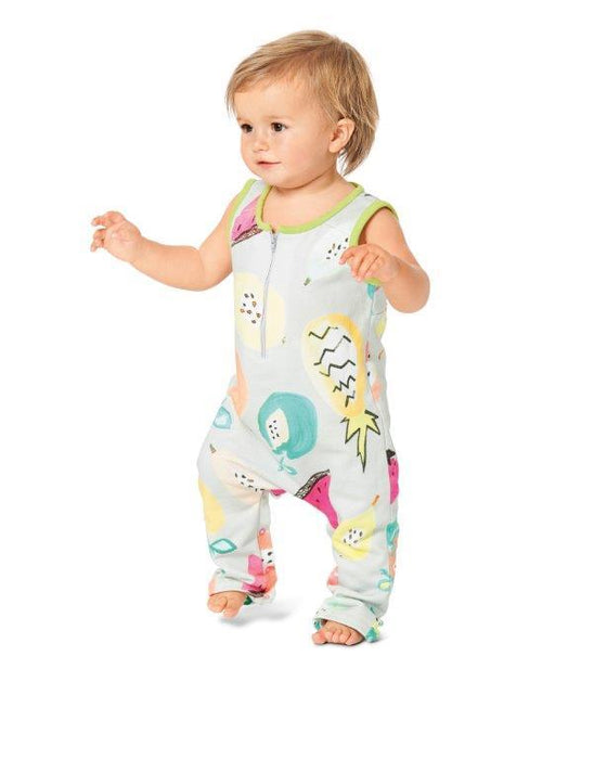 Burda Pattern 9299 Toddlers' Overalls / Babygro from Jaycotts Sewing Supplies