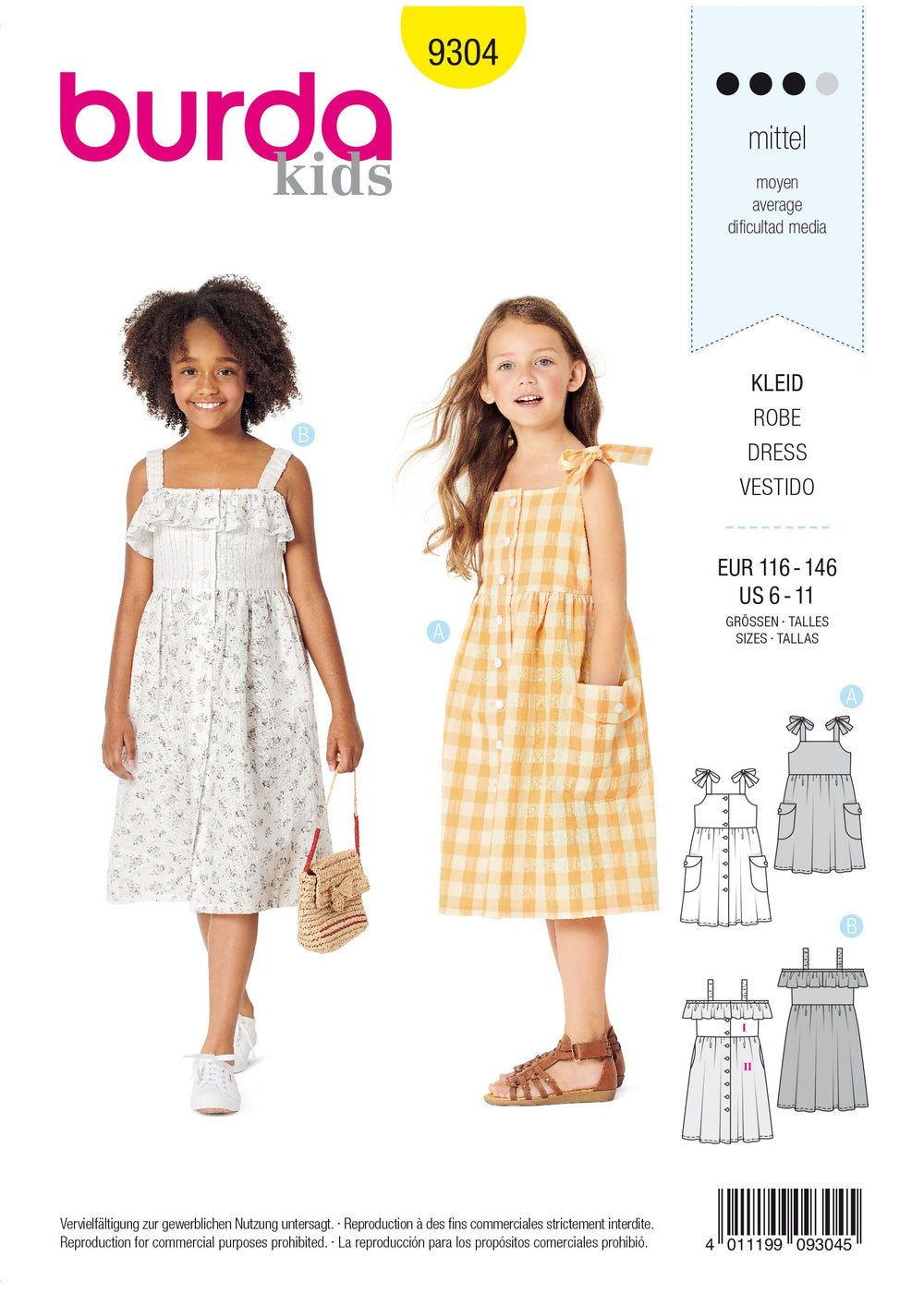 11 of the best Pinafore Dress sewing patterns - Gathered