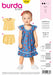 BD9338 Toddler's Blouse and Dress Pattern from Jaycotts Sewing Supplies