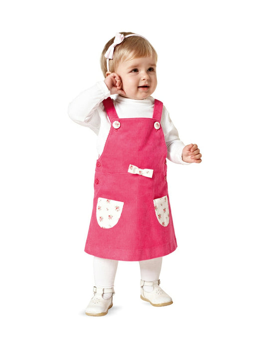 Burda 9424 Toddler Dungarees Pattern from Jaycotts Sewing Supplies