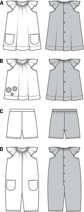 BD9435 Baby Coordinates | Easy from Jaycotts Sewing Supplies