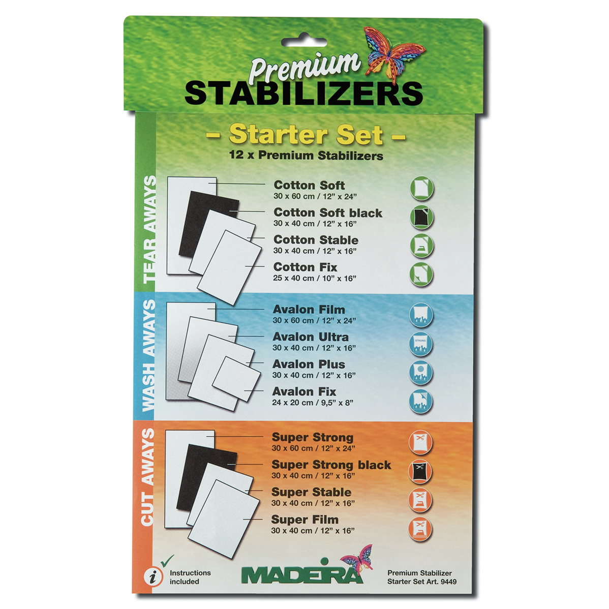 Embroidery Stabilizers — jaycotts.co.uk - Sewing Supplies
