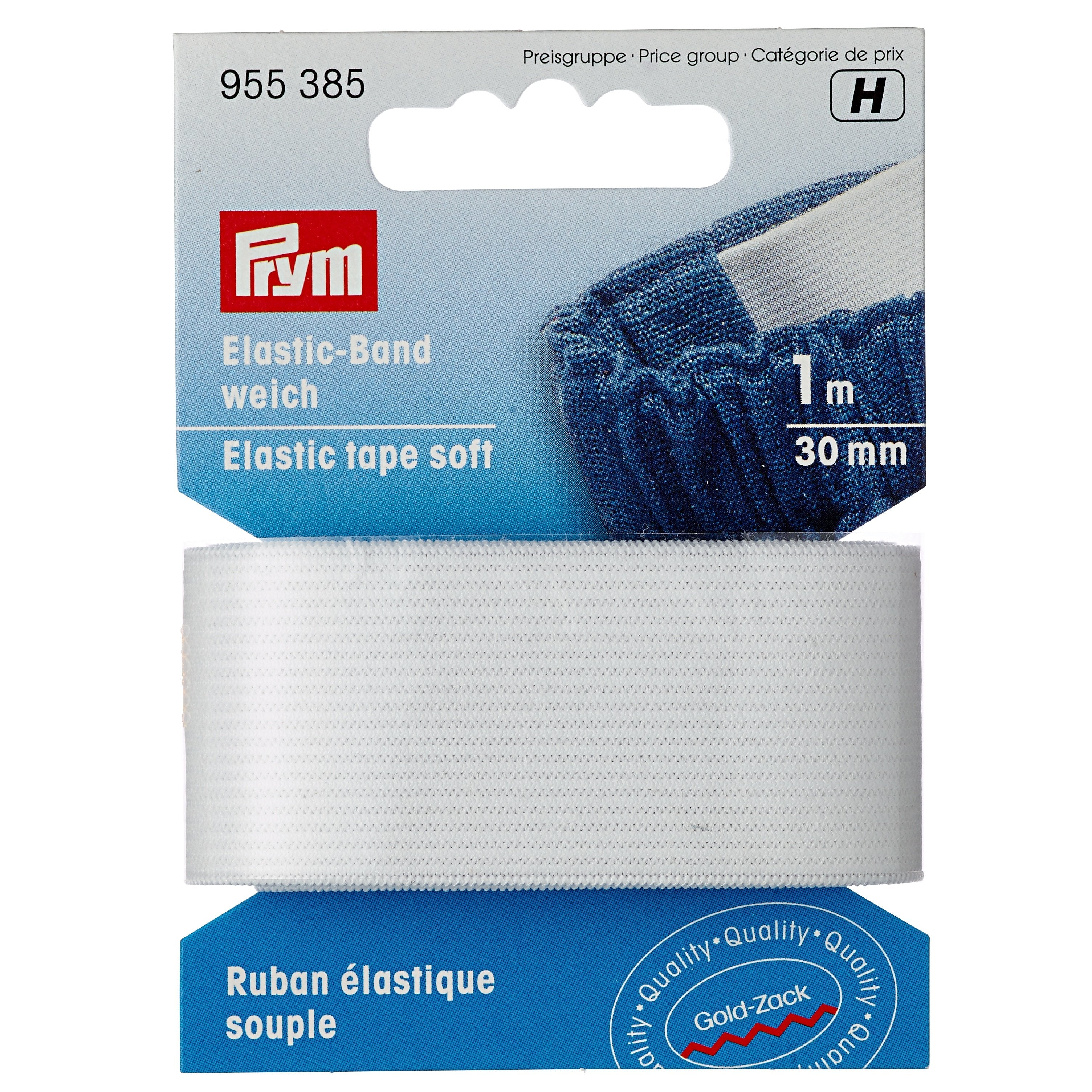 Prym Elastic Tape - Soft from Jaycotts Sewing Supplies