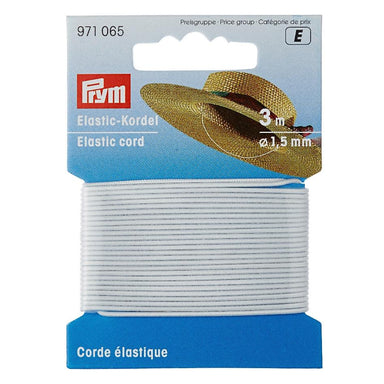 PRYM Elastic Cord, 3M Pack from Jaycotts Sewing Supplies