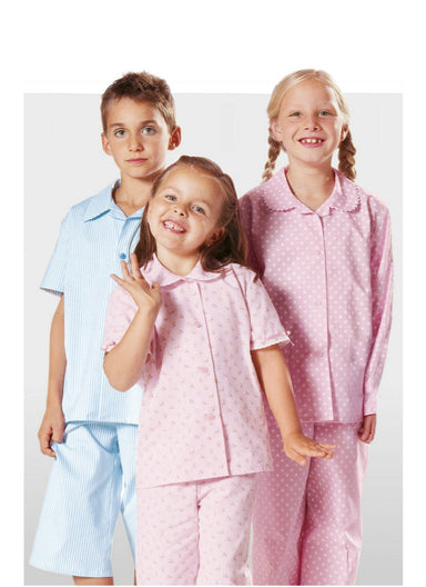 Burda 9747 Childrens' Pyjamas pattern | Very Easy from Jaycotts Sewing Supplies