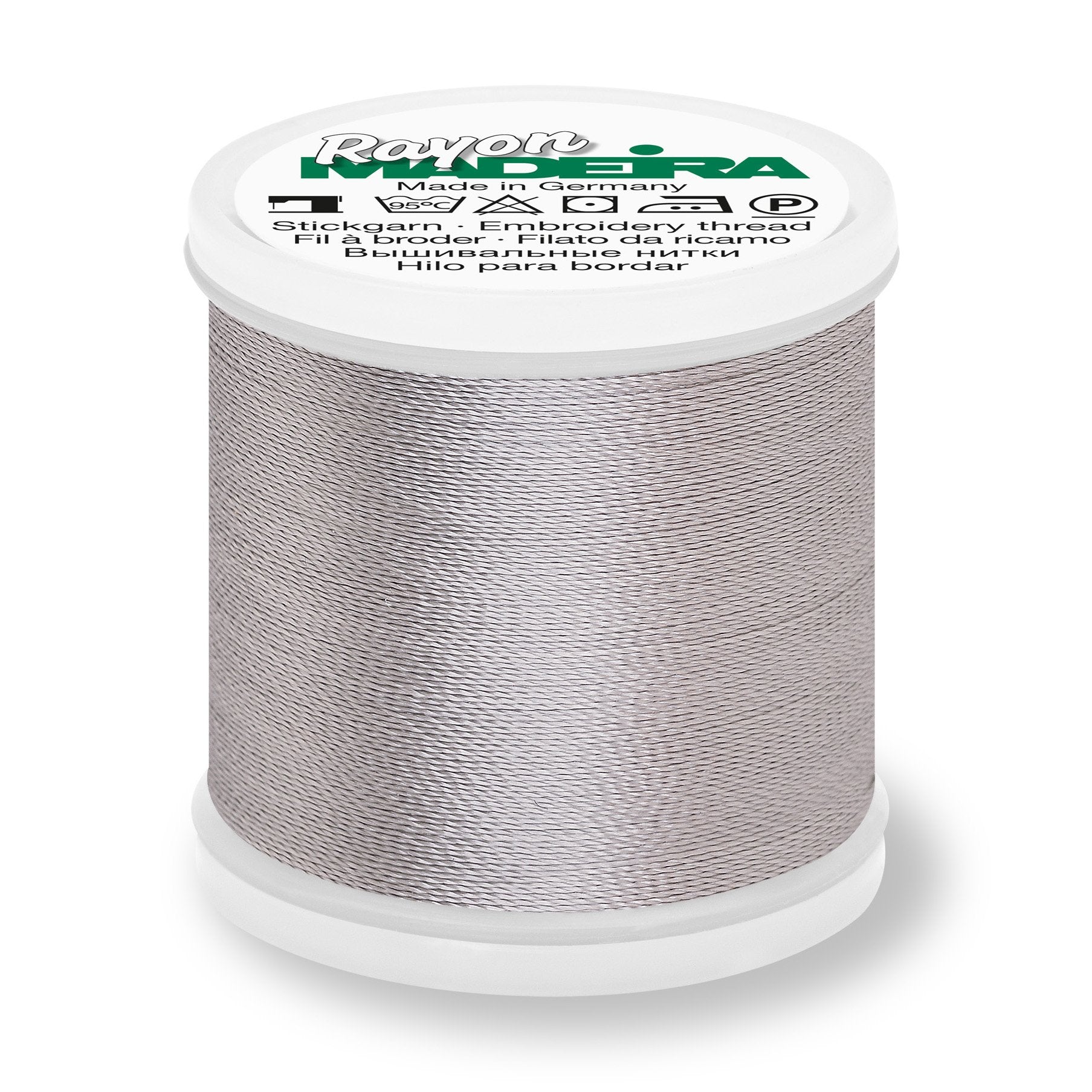 Madeira Rayon 40 Embroidery Thread 200m #1012 Dark Whisper Grey from Jaycotts Sewing Supplies
