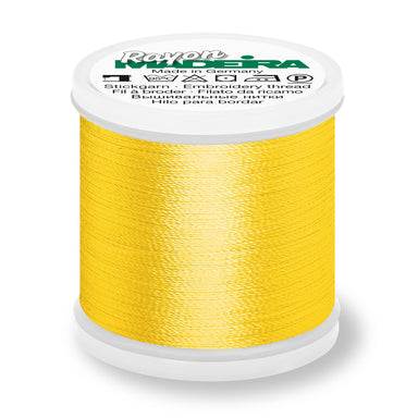 Madeira Rayon 40 Embroidery Thread 200m #1024 Goldenrod from Jaycotts Sewing Supplies