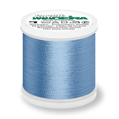 Madeira Rayon 40 Embroidery Thread 200m #1028 Faded Blue from Jaycotts Sewing Supplies