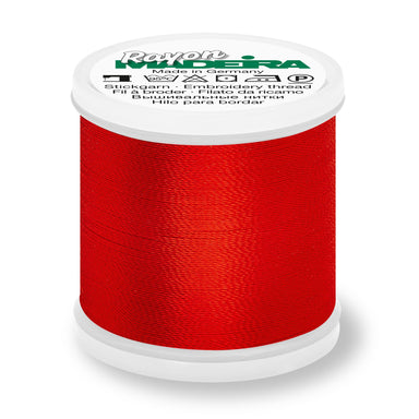 Madeira Rayon 40 Embroidery Thread 200m #1037 Light Red from Jaycotts Sewing Supplies