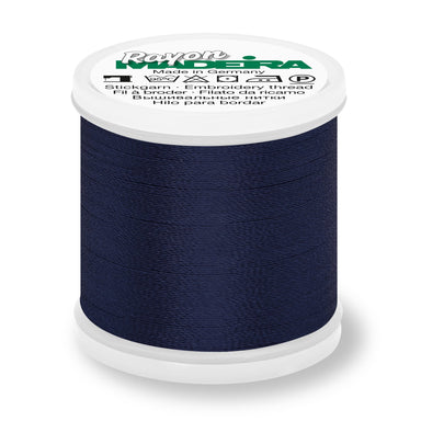 Madeira Rayon 40 Embroidery Thread 200m #1044 Dark Blue from Jaycotts Sewing Supplies