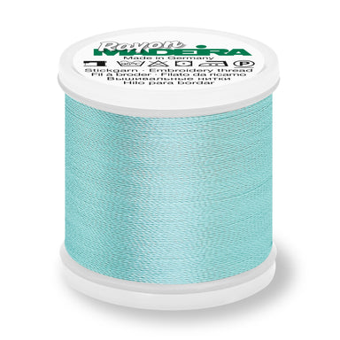 Madeira Rayon 40 Embroidery Thread 200m #1045 Light Teal from Jaycotts Sewing Supplies