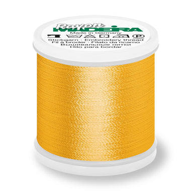 Madeira Rayon 40 Embroidery Thread 200m #1065 Orange Sunrise from Jaycotts Sewing Supplies