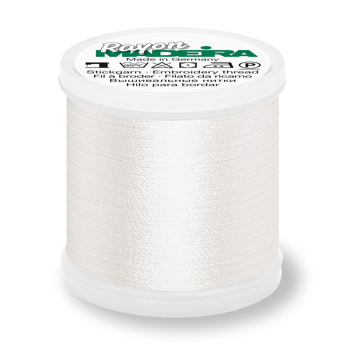 Janome, White Polyester Embroidery Thread (273 yards)