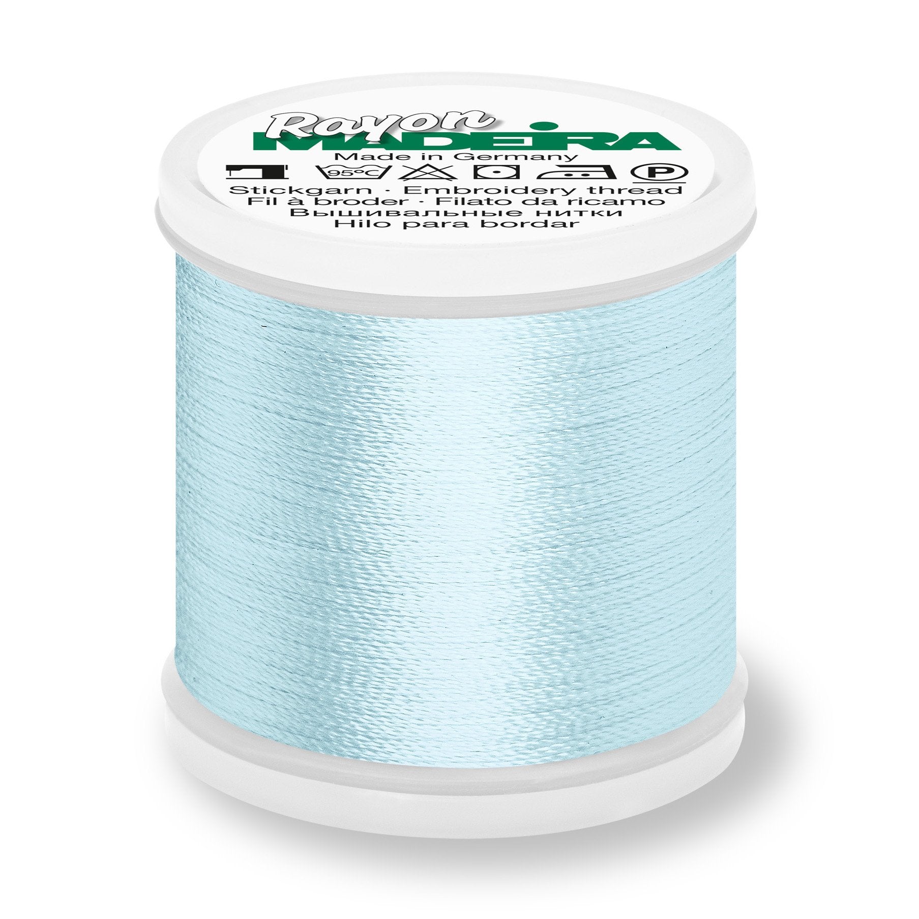 Madeira Rayon 40 Embroidery Thread 200m #1074 Light Blue from Jaycotts Sewing Supplies