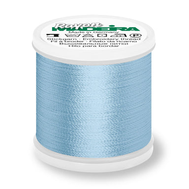 Madeira Rayon 40 Embroidery Thread 200m #1075 Dusty Blue from Jaycotts Sewing Supplies