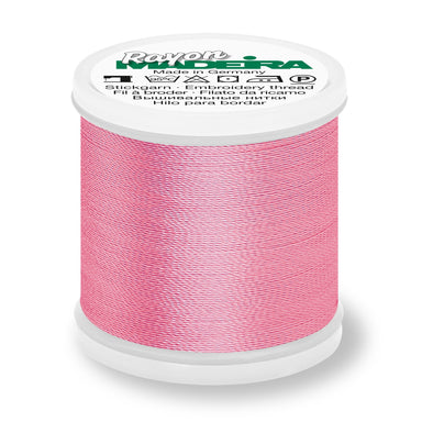 Madeira Rayon 40 Embroidery Thread 200m #1108 Pink from Jaycotts Sewing Supplies