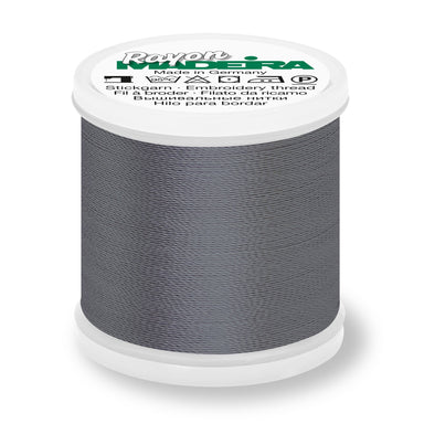 Madeira Rayon 40 Embroidery Thread 200m #1164 Gun Metal Grey from Jaycotts Sewing Supplies