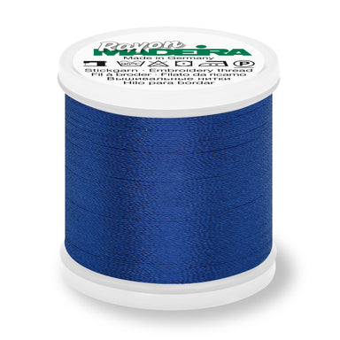 Madeira Rayon 40 Embroidery Thread 200m #1166 Royal Blue from Jaycotts Sewing Supplies