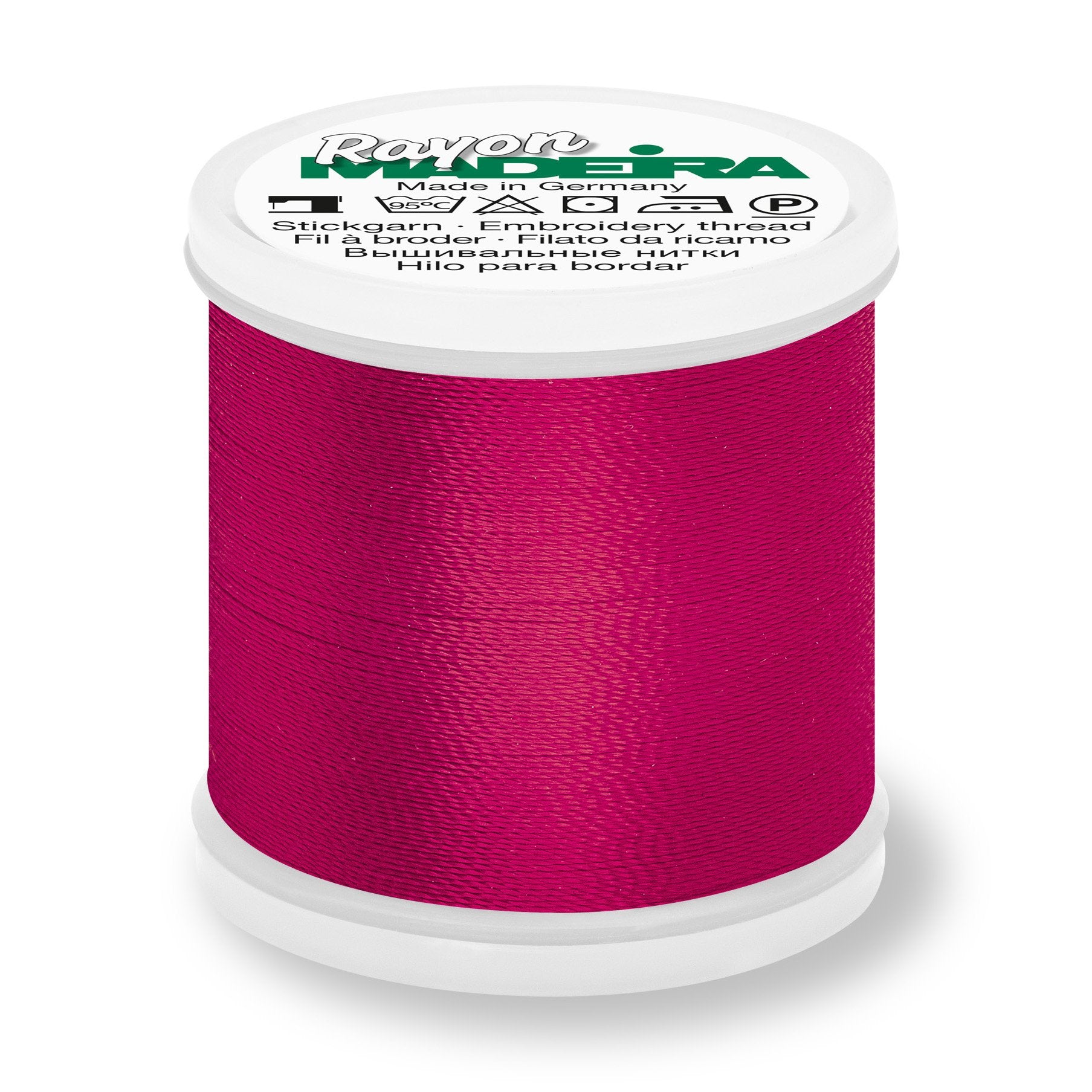 Madeira Rayon 40 Embroidery Thread 200m #1186 Cerise from Jaycotts Sewing Supplies