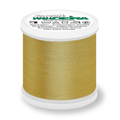 Madeira Rayon 40 Embroidery Thread 200m #1192 Temple Gold from Jaycotts Sewing Supplies