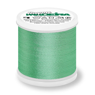 Madeira Rayon 40 Embroidery Thread 200m #1247 Emerald from Jaycotts Sewing Supplies