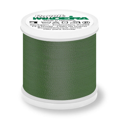 Madeira Rayon 40 Embroidery Thread 200m #1357 Dark Army Green from Jaycotts Sewing Supplies